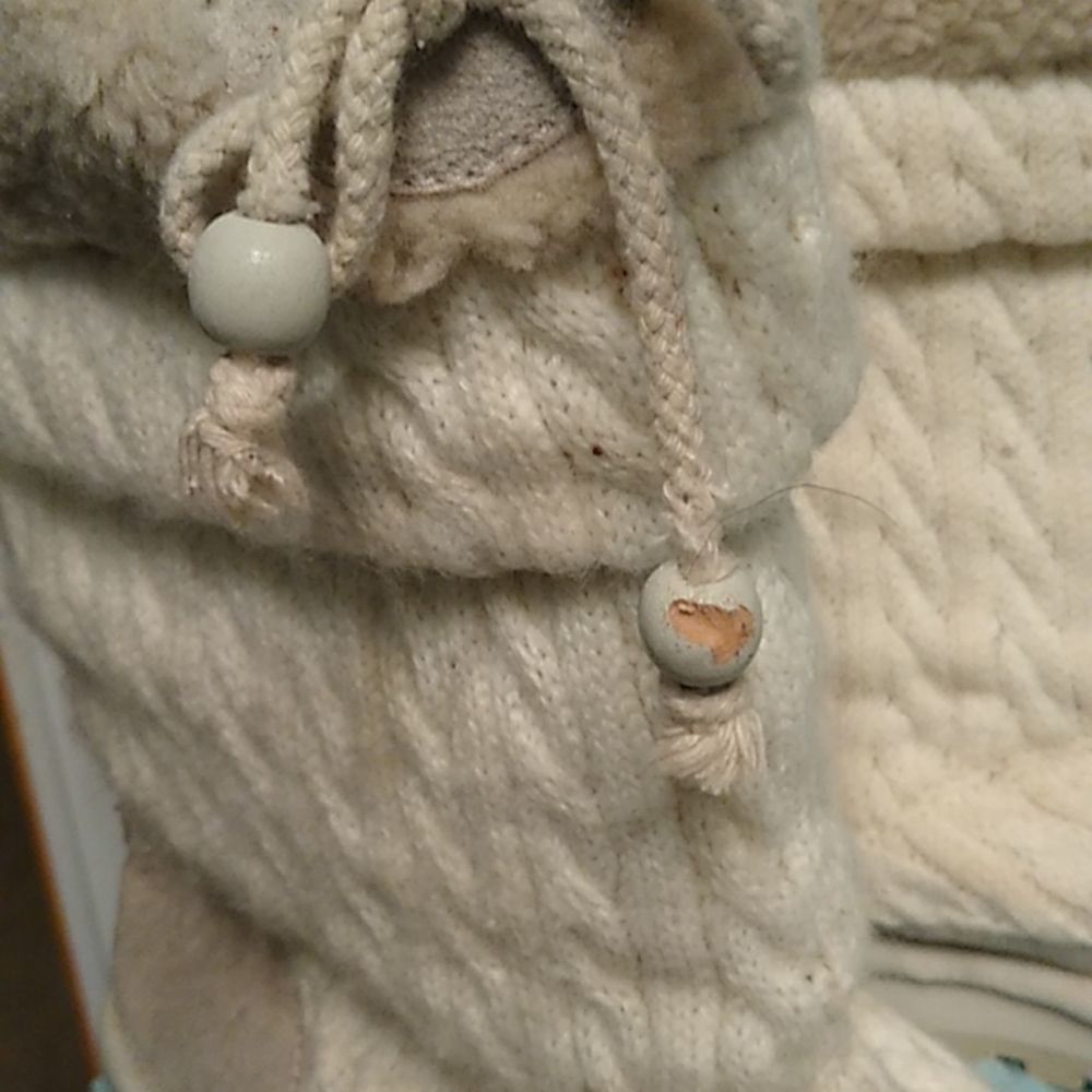 Sketchers 8.5 White Woven Warm Boots - Picture 5 of 7